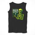 Solve The Problem Skeleton Teacher Halloween Math Six Seven Men Tank Top, funny design