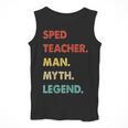 Sped Teacher Man Myth Legend Men Tank Top, funny design Sped Teacher Man Myth Legend Men Tank Top, funny design