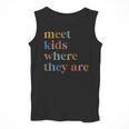 SPED Teacher SLP Meet Kids Where They Are Special Education Men Tank Top, funny design SPED Teacher SLP Meet Kids Where They Are Special Education Men Tank Top, funny design