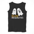 Spooky Ghost Inequalities Halloween Math Teacher Men Tank Top, funny design