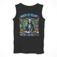 Spooky Halloween Math Teacher Men Tank Top, funny design