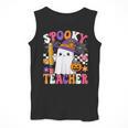 Spooky Teacher Ghost Pencil Teach Halloween Teacher Men Tank Top, funny design