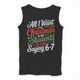 Students Saying 6-7 67 Six Seven Teacher Christmas Men Tank Top, funny design Students Saying 6-7 67 Six Seven Teacher Christmas Men Tank Top, funny design