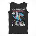 T Rex Dinosaur Unicorn Teachers Are Like Unicornasaurus Rex Men Tank Top, funny design T Rex Dinosaur Unicorn Teachers Are Like Unicornasaurus Rex Men Tank Top, funny design