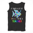 It Takes A Lot Of Sparkle To Be A Teacher Rainbow Fish For Men Women Men Tank Top, funny design