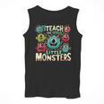 I Teach The Cutest Little Monsters Teacher Halloween Outfit Men Tank Top, funny design