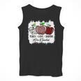 Teach Love Inspire Pre-k Teacher Apple Leopard Red Plain Men Tank Top, funny design