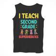 I Teach Second Grade Superheroes Teacher Superhero Men Tank Top, funny design