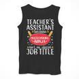 Teacher Assistant Teaching School Ninja Appreciation Men Tank Top, funny design