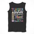 Teacher Besties Because Going Crazy Alone Is Not As Much Fun Men Tank Top, funny design Teacher Besties Because Going Crazy Alone Is Not As Much Fun Men Tank Top, funny design