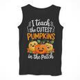 Teacher Halloween Pre-K Teacher Kindergarten Cutest Pumpkins Men Tank Top, funny design Teacher Halloween Pre-K Teacher Kindergarten Cutest Pumpkins Men Tank Top, funny design