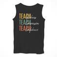 Teacher Kindness Compassion Confidence Teaching Men Tank Top, funny design Teacher Kindness Compassion Confidence Teaching Men Tank Top, funny design