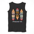Teacher Life Teach Love Inspire Pencils Inspirational Women Men Tank Top, funny design