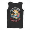 Teacher Retirement Shirts 2026 Goodbye Lesson Hello Freedom Men Tank Top, funny design