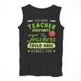 Teacher Teaching Assistant Aide Hero Men Tank Top, funny design