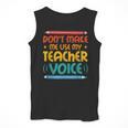 Teacher Voice Teacherlife Primary School Teacher Men Tank Top, funny design