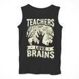Teachers Love Brains Halloween Costume Boo Trick Teach Men Tank Top, funny design