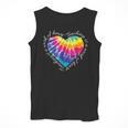 Teaching Is a Work Of Heart Tie Dye Hippie For Teacher For Men Women Girls Kids Men Tank Top, funny design