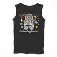 Technology Teacher Messy Bun Technology Teaching Men Tank Top, funny design