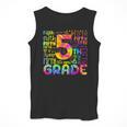 Tie Dye 5th Grade Typography Team Fifth Grade Teacher For Men Women Girls Kids Men Tank Top, funny design