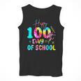 Tie Dye Happy 100th Day Of School Teacher Student 100 Days Men Tank Top, funny design