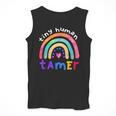 Tiny Human Tamer Watercolor Rainbow Daycare Teacher Men Tank Top, funny design