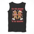 Tis The Season Reading Christmas Shirt Book Lovers Teacher Men Tank Top, funny design