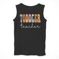 Toddler Teacher Retro Groovy Women Happy First Day Of School Men Tank Top, Groovy Teacher Gifts, funny design
