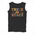 Trick Or Teach Funny School Teacher Halloween Costume Men Tank Top, funny design Trick Or Teach Funny School Teacher Halloween Costume Men Tank Top, funny design