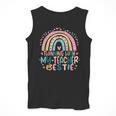 Twinning With My Teacher Bestie Rainbow Matching Teachers Men Tank Top, funny design Twinning With My Teacher Bestie Rainbow Matching Teachers Men Tank Top, funny design