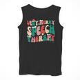 Verry Merry Speech Language Pathologist Teacher Christmas Men Tank Top, funny design Verry Merry Speech Language Pathologist Teacher Christmas Men Tank Top, funny design
