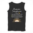 Vintage Human Sunshine Definition Teachers Mom Boss Women Men Tank Top, funny design