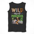 Wild About Preschool Teacher Student Preschool Zoo Safari Men Tank Top, funny design Wild About Preschool Teacher Student Preschool Zoo Safari Men Tank Top, funny design