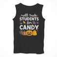 Will Trade Students For Candy Teacher Cute Halloween Men Tank Top, funny design Will Trade Students For Candy Teacher Cute Halloween Men Tank Top, funny design
