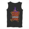 Witchy Halloween Hocus Pocus Everybody Focus Teacher Pumpkin Men Tank Top, funny design