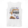 4489 Square Root 67 Math Teacher Halloween Costume Professor Men Tank Top, funny design