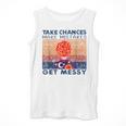 Take Chances Make Mistakes Get Messy Vintage Teacher Life Men Tank Top, funny design Take Chances Make Mistakes Get Messy Vintage Teacher Life Men Tank Top, funny design