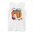 Fall Book Pumpkin Books Ghost Reading Halloween Teacher Men Tank Top, funny design Fall Book Pumpkin Books Ghost Reading Halloween Teacher Men Tank Top, funny design