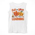 Fall In Love With Learning Thanksgiving Teacher Student Kids Men Tank Top, funny design