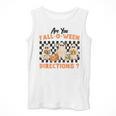 Are You Fall-O-Ween Directions Halloween Ghost Fall Teacher Men Tank Top, funny design