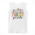 First Grade Teacher Wildflower Back To School Floral Outfits Men Tank Top, First Grade Teacher Gifts, funny design