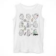 Ghost Science Teacher Chemistry Laboratory Halloween Costume Men Tank Top, Science Teacher Gifts, funny design