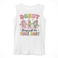 Groovy Donut Stress Just Do Your Best Testing Day Teachers Men Tank Top, funny design Groovy Donut Stress Just Do Your Best Testing Day Teachers Men Tank Top, funny design