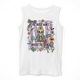 Halloween Skeleton Teacher I'Ll Just Wait Until It's Quiet Men Tank Top, funny design