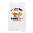 Halloween Teacher I Teach The Cutest Pumpkins In The Patch Men Tank Top, funny design Halloween Teacher I Teach The Cutest Pumpkins In The Patch Men Tank Top, funny design