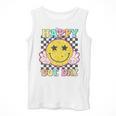 Happy Dot Day Hippie Flowers Smile Face Groovy Teacher Kids Men Tank Top, Groovy Teacher Gifts, funny design Happy Dot Day Hippie Flowers Smile Face Groovy Teacher Kids Men Tank Top, Groovy Teacher Gifts, funny design
