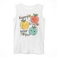 Happy To See Your Face Teacher Apple Men Tank Top, funny design