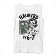 Haunted 67 Skeleton Math Teacher Halloween Costume Math Pun Men Tank Top, funny design Haunted 67 Skeleton Math Teacher Halloween Costume Math Pun Men Tank Top, funny design
