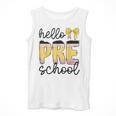 Hello Pre-K Preschool Back To School First Day Teacher Kids Men Tank Top, funny design Hello Pre-K Preschool Back To School First Day Teacher Kids Men Tank Top, funny design