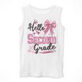 Hello Second Grade First Day Of School Coquette Teacher Girl Men Tank Top, First Grade Teacher Gifts, funny design Hello Second Grade First Day Of School Coquette Teacher Girl Men Tank Top, First Grade Teacher Gifts, funny design